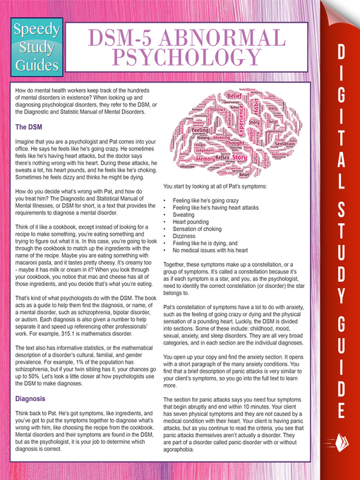 Title details for DSM-5 Abnormal Psychology by Speedy Publishing - Available